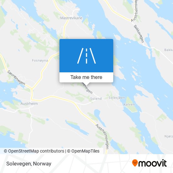 Solevegen map