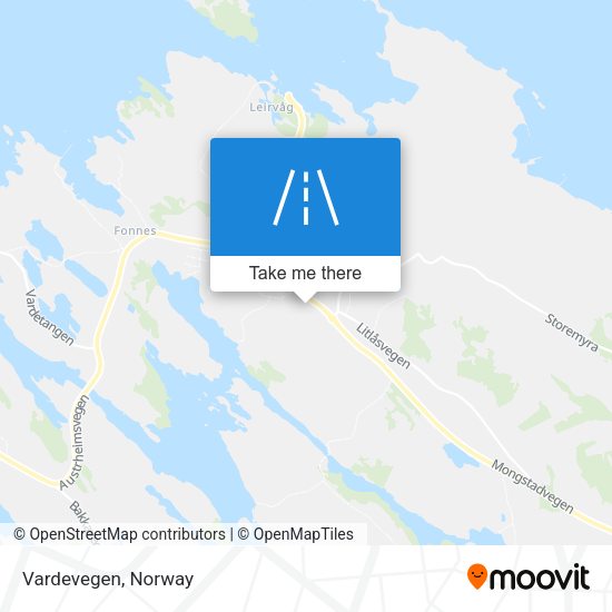 Vardevegen map