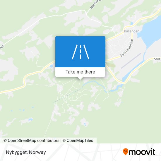 Nybygget map