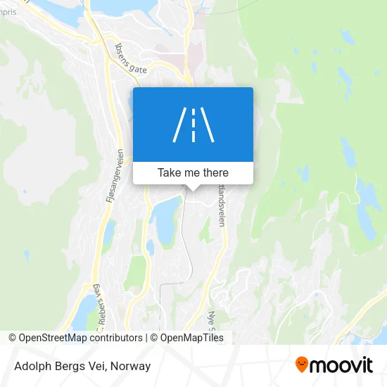 Adolph Bergs Vei map