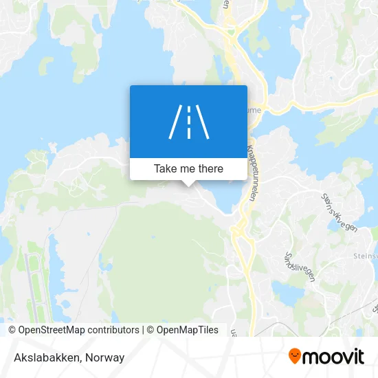 Akslabakken map