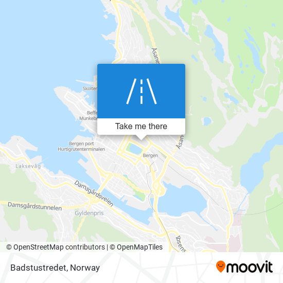 Badstustredet map