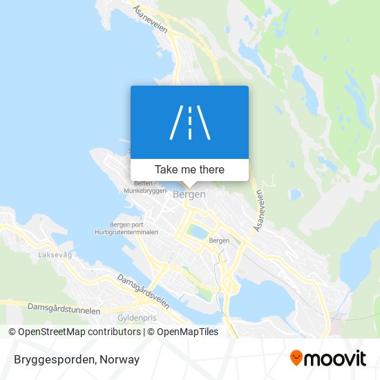 Bryggesporden map