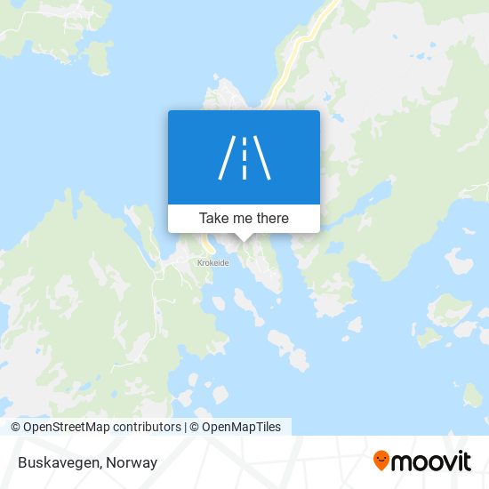 Buskavegen map