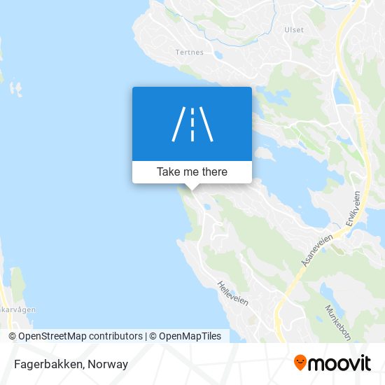 Fagerbakken map