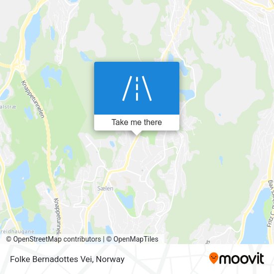 Folke Bernadottes Vei map