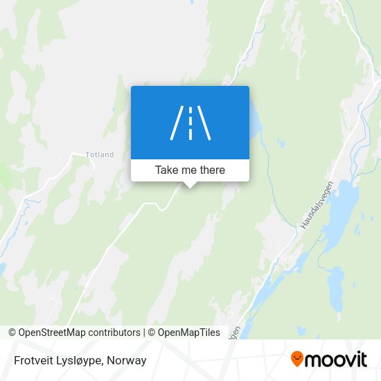 Frotveit Lysløype map