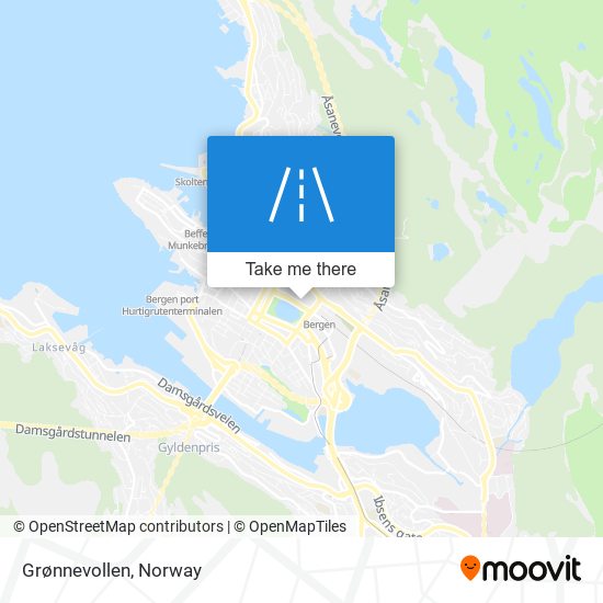 Grønnevollen map