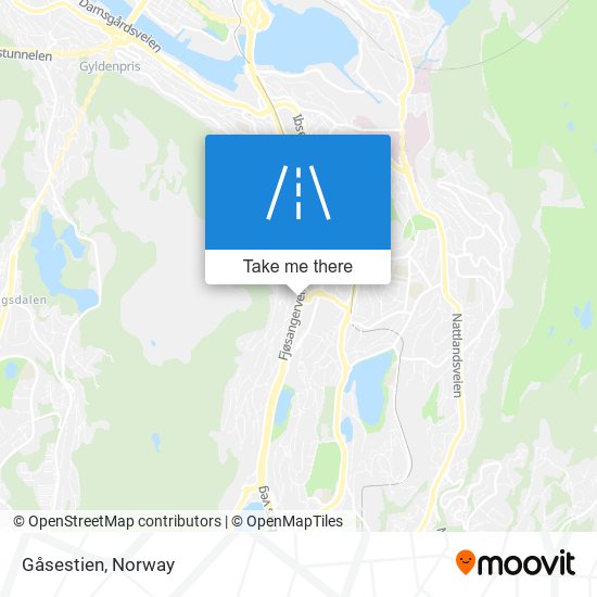 Gåsestien map