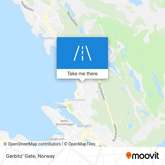 Gørbitz’ Gate map