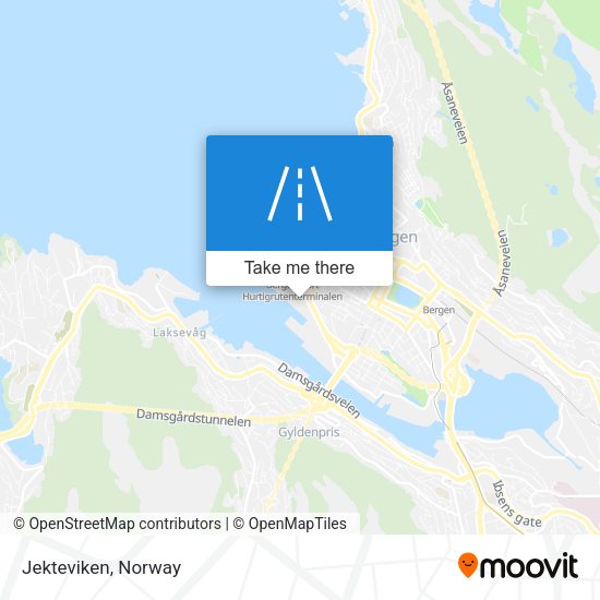 Jekteviken map