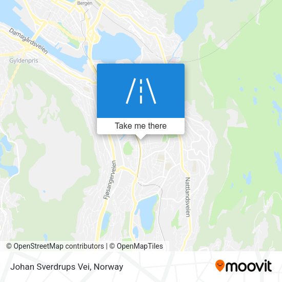 Johan Sverdrups Vei map