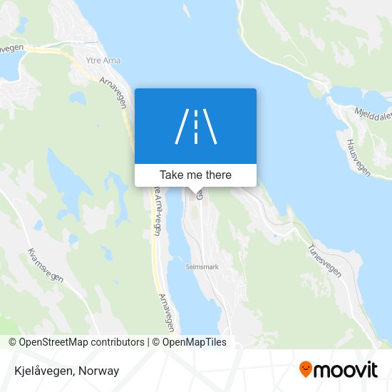 Kjelåvegen map