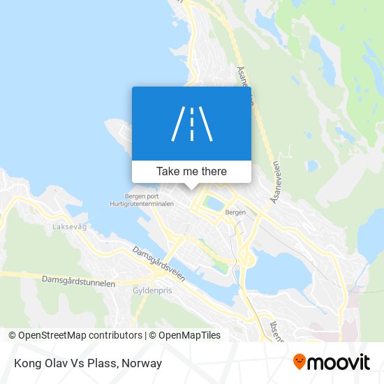 Kong Olav Vs Plass map