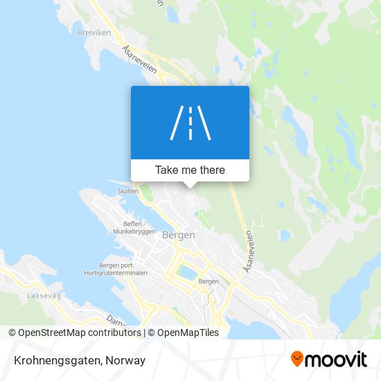 Krohnengsgaten map