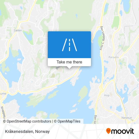 Kråkenesdalen map