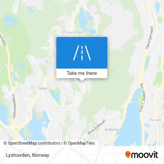 Lyshovden map