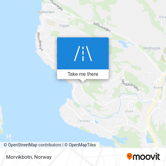 Morvikbotn map