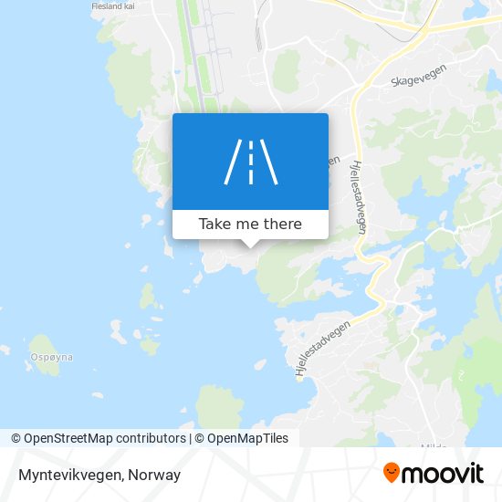 Myntevikvegen map