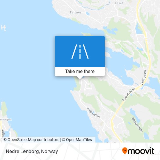 Nedre Lønborg map
