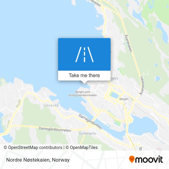 Nordre Nøstekaien map