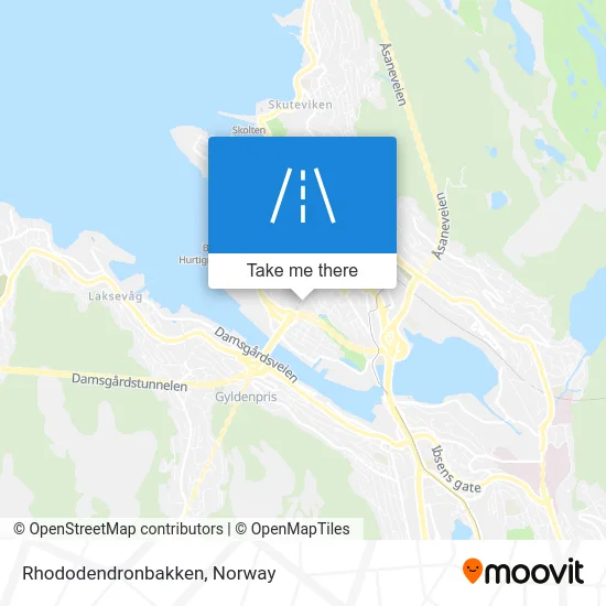 Rhododendronbakken map