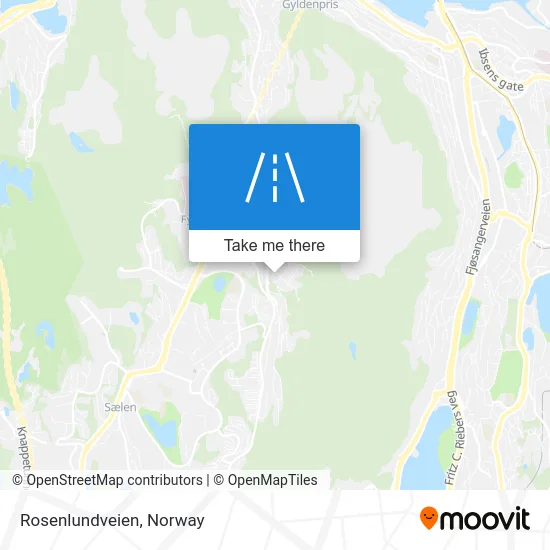 Rosenlundveien map