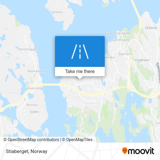 Stiaberget map