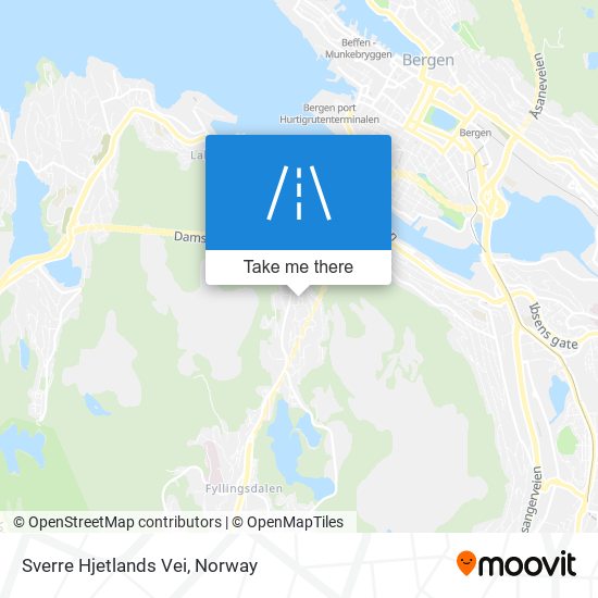 Sverre Hjetlands Vei map