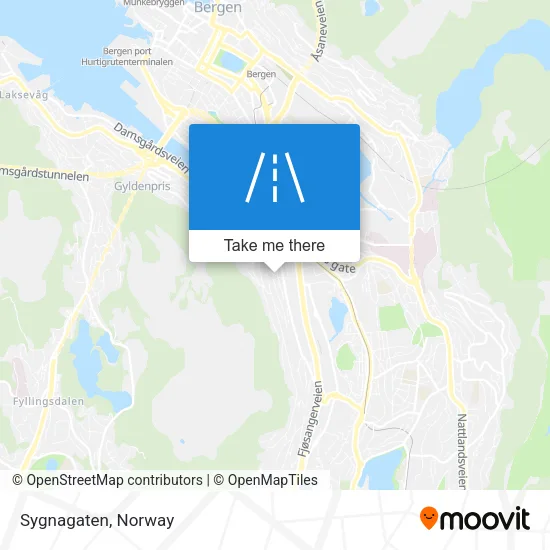 Sygnagaten map