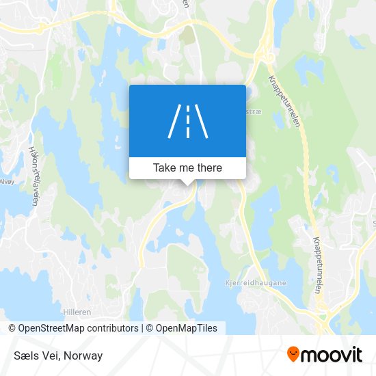 Sæls Vei map