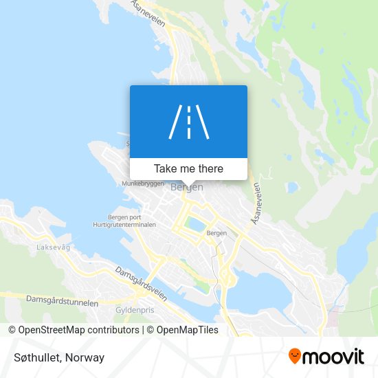 Søthullet map