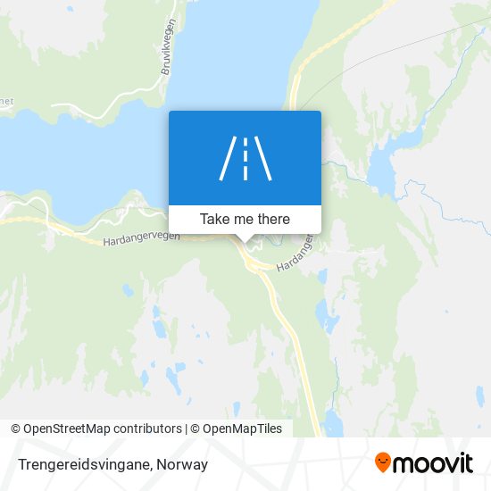 Trengereidsvingane map