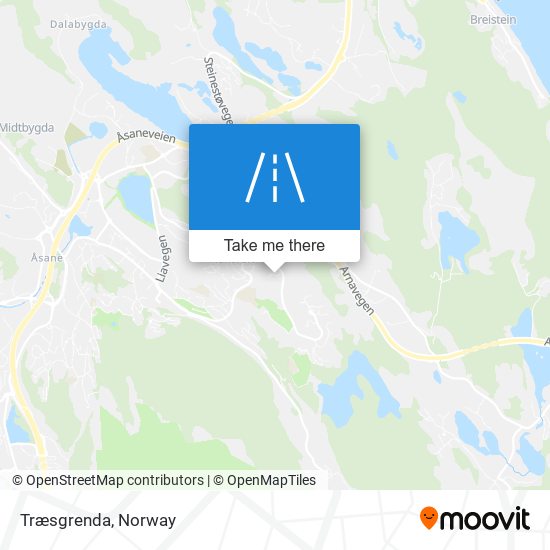 Træsgrenda map