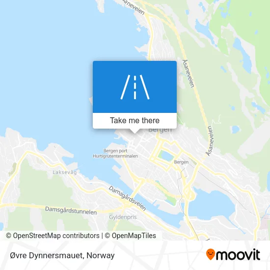 Øvre Dynnersmauet map