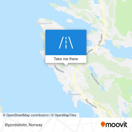 Øyjordsbotn map
