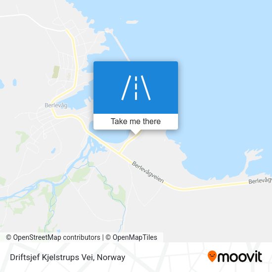 Driftsjef Kjelstrups Vei map