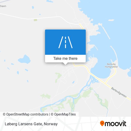 Løberg Larsens Gate map