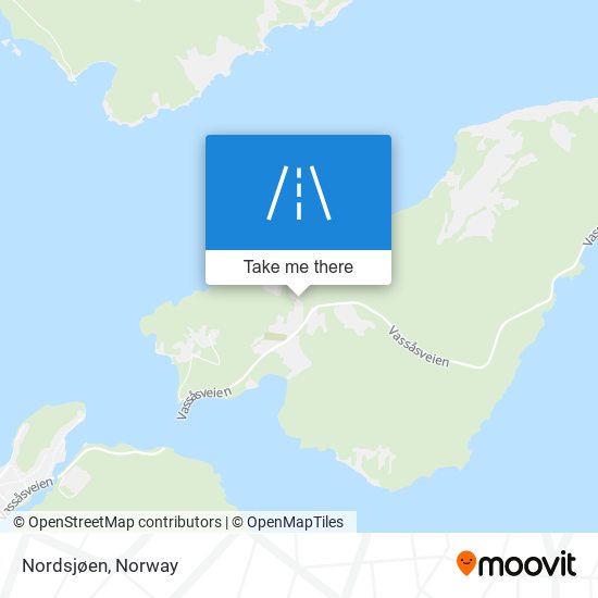 Nordsjøen map