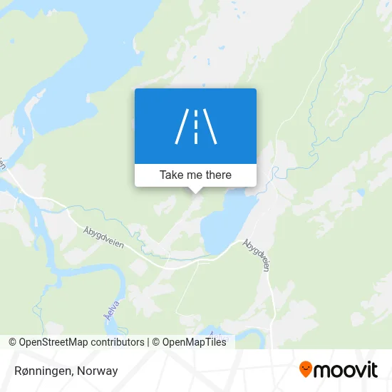 Rønningen map