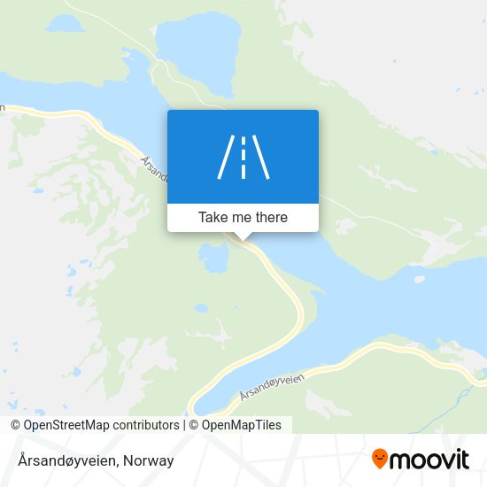 Årsandøyveien map