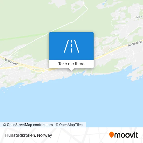 Hunstadkroken map