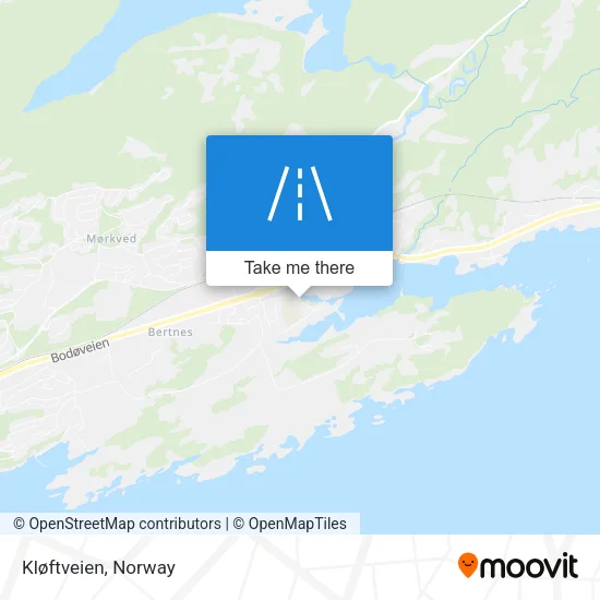 Kløftveien map