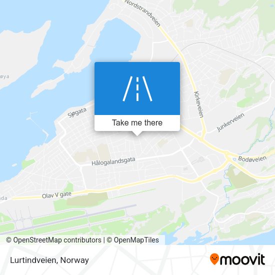 Lurtindveien map