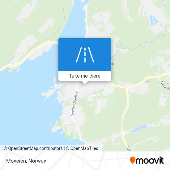 Moveien map