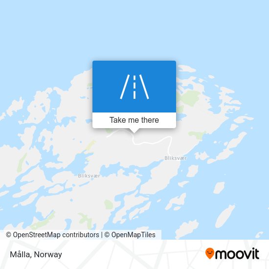 Målla map