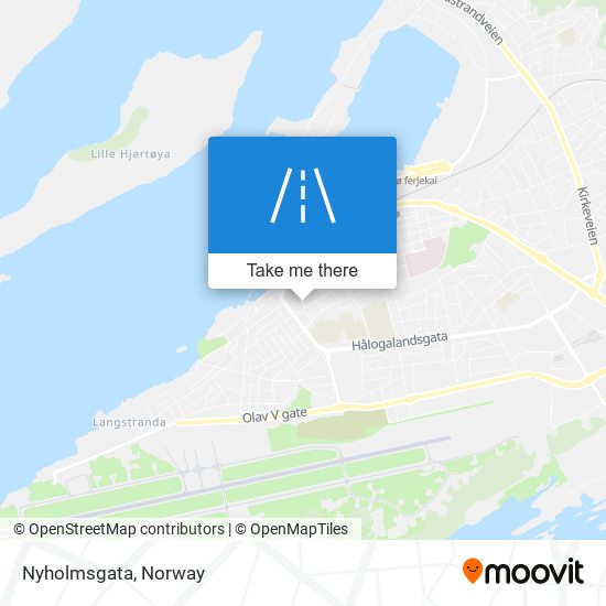 Nyholmsgata map
