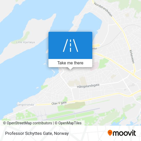 Professor Schyttes Gate map
