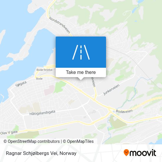 Ragnar Schjølbergs Vei map