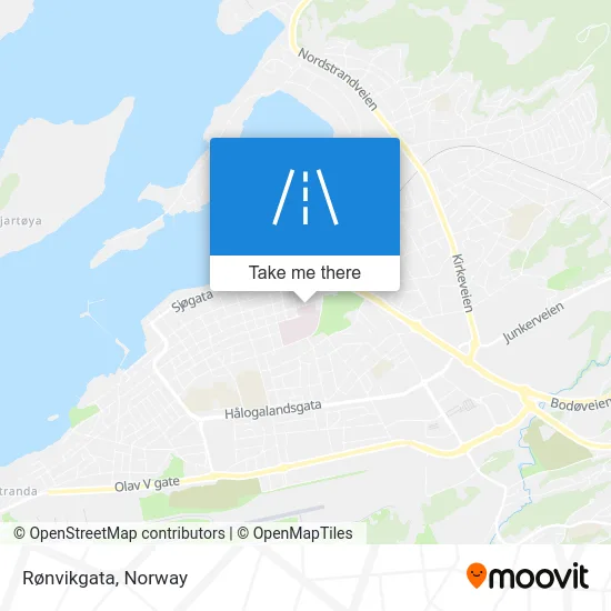 Rønvikgata map